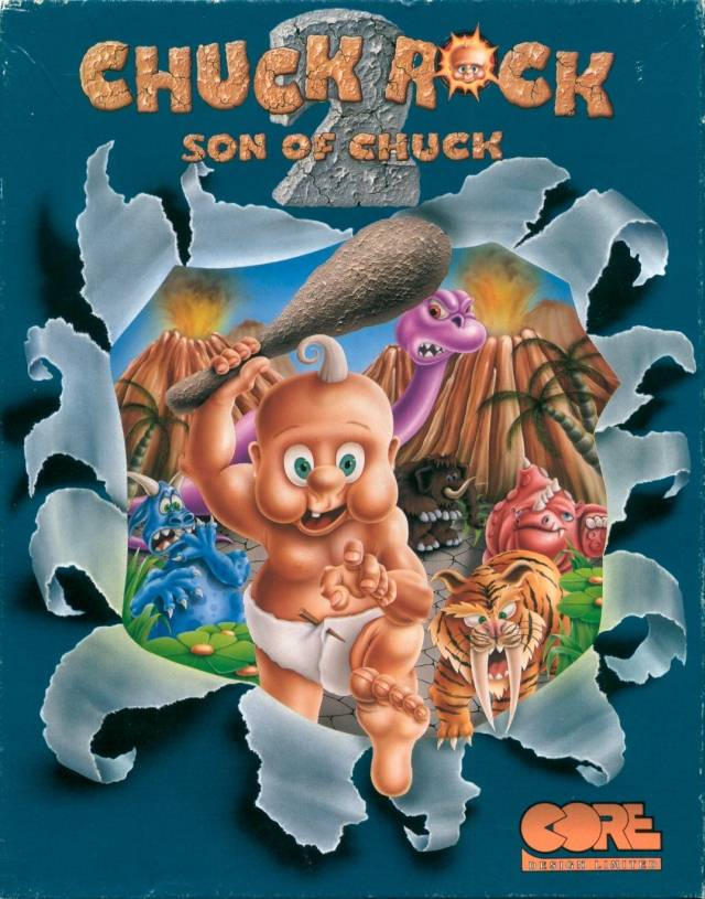 Chuck Rock 2 - Son of Chuck box art