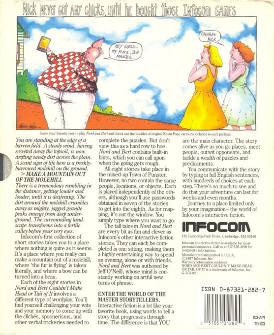 Nord And Bert Couldn't Make Head Or Tail Of It — box-2D-back (US)