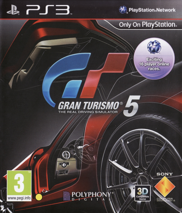 Gran Turismo 5 — box-2D (EU)
