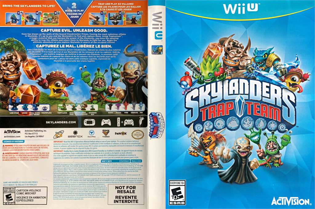 Skylanders Trap Team — box-texture (US)