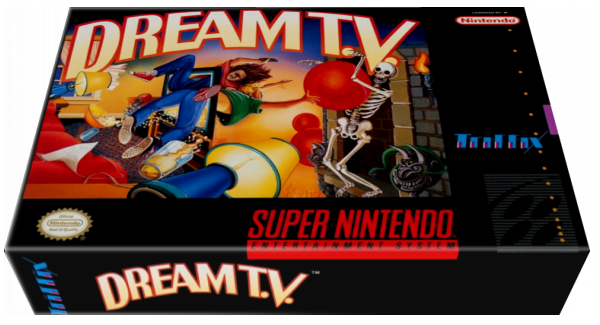 Dream T.V. — box-3D (US)