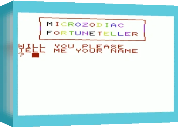 Microzodiac Fortuneteller — box-3D (WOR)