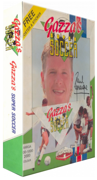 Gazza's Super Soccer — box-3D (EU)