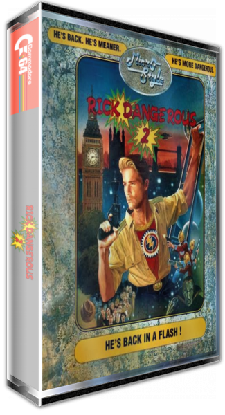 Rick Dangerous 2 — box-3D (EU)