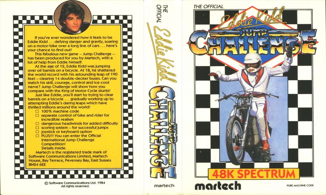 The Official Eddie Kidd Jump Challenge — box-texture (UK)