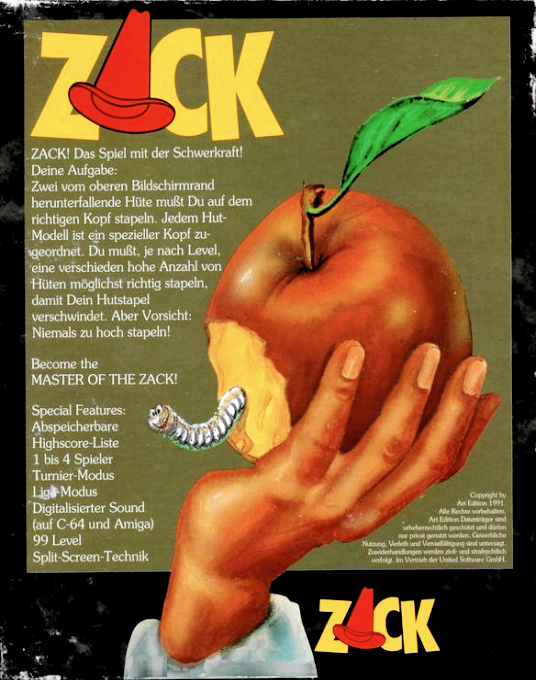 Zack! — box-2D-back (DE)