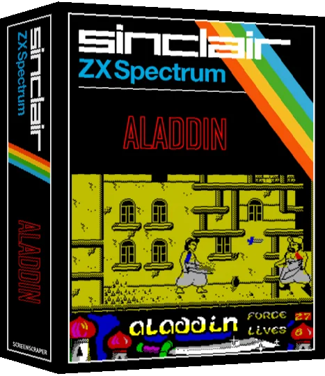 Aladdin — box-3D (SS)