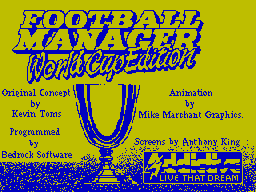 Football Manager - World Cup Edition — sstitle (EU)