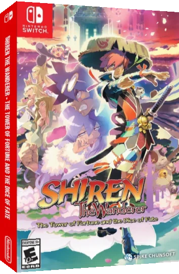 Shiren the Wanderer: The Tower of Fortune and the Dice of Fate — box-3D (US)