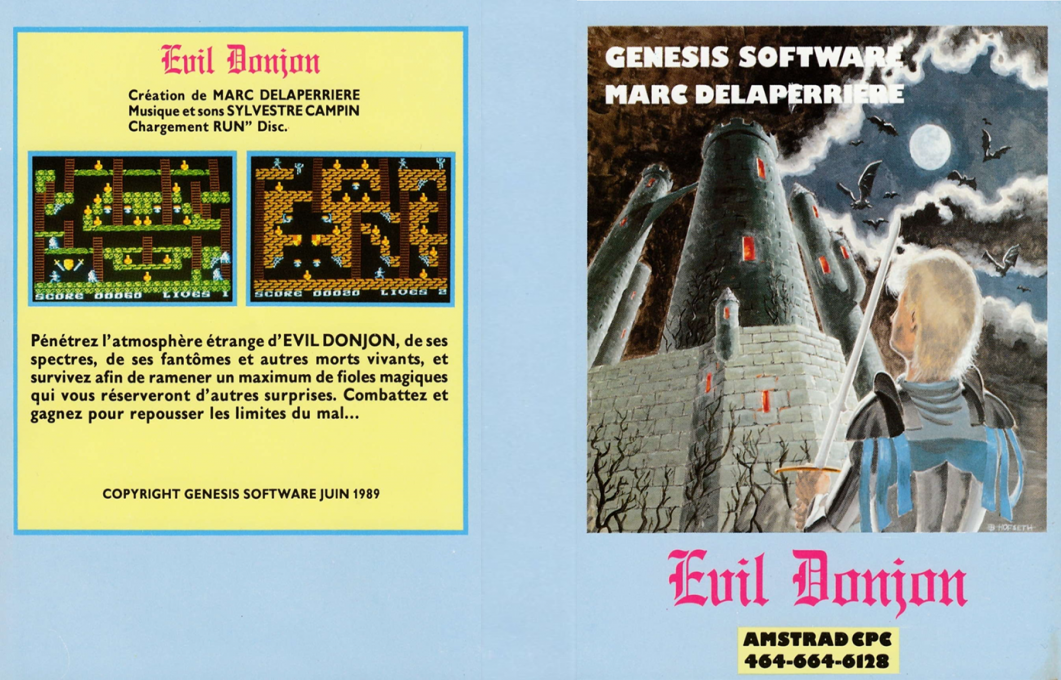 Evil Donjon — box-texture (FR)