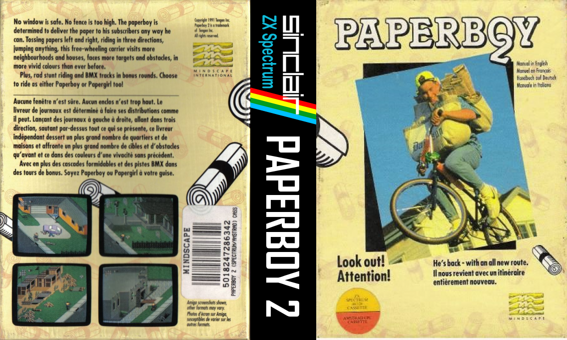 Paperboy 2 — box-texture (EU)