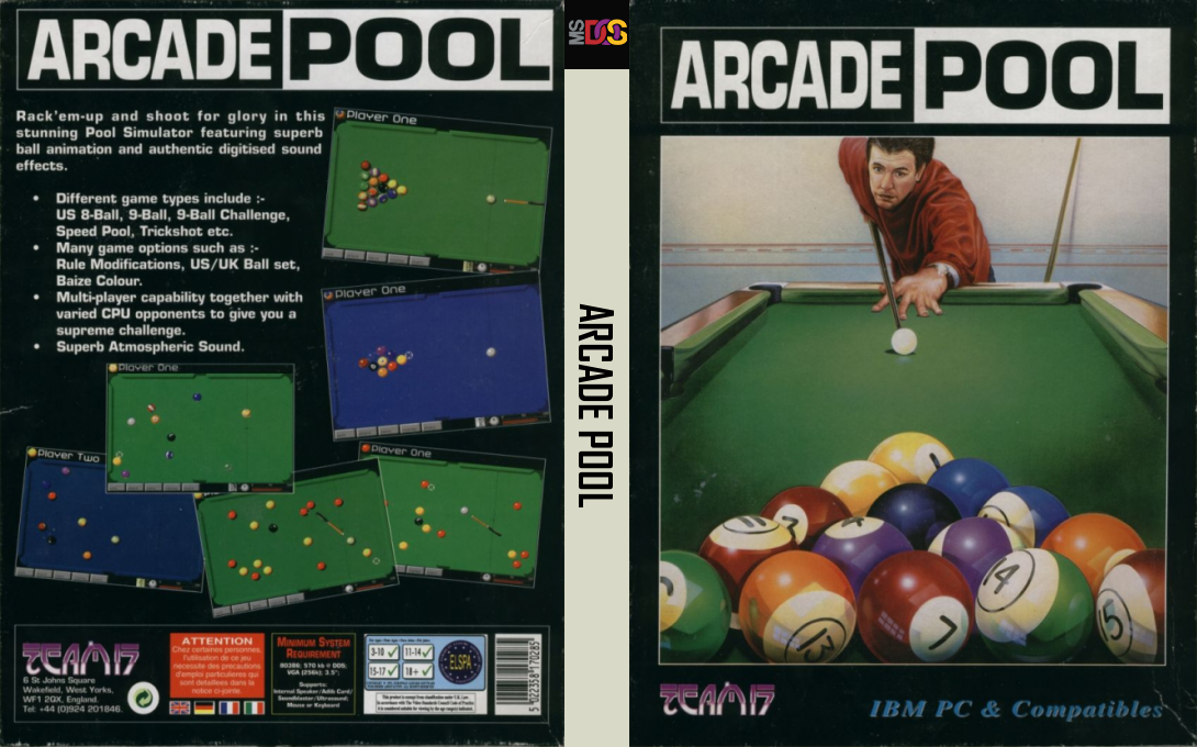 Arcade Pool — box-texture (EU)
