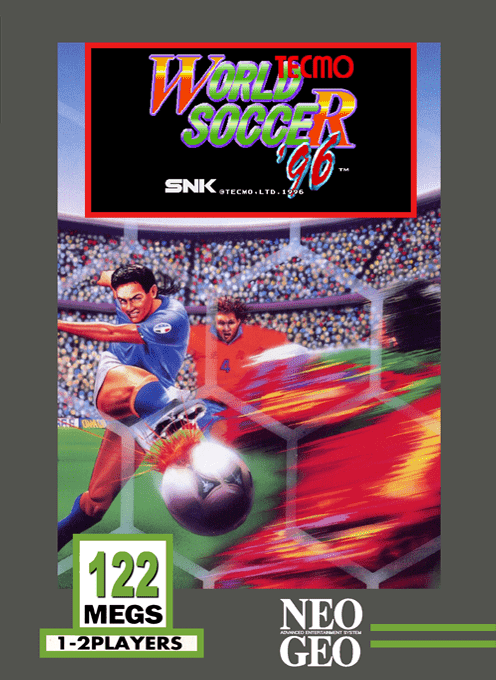 Tecmo World Soccer '96 box art