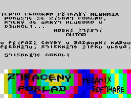 Ztracený poklad — ss (WOR)