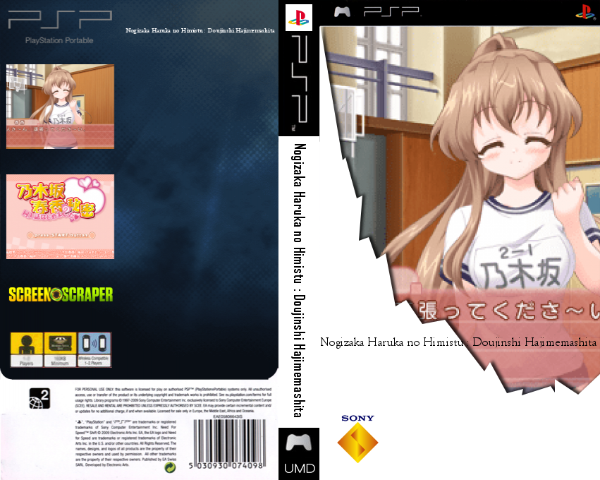 Nogizaka Haruka no Himistu - Doujinshi Hajimemashita — box-texture (SS)
