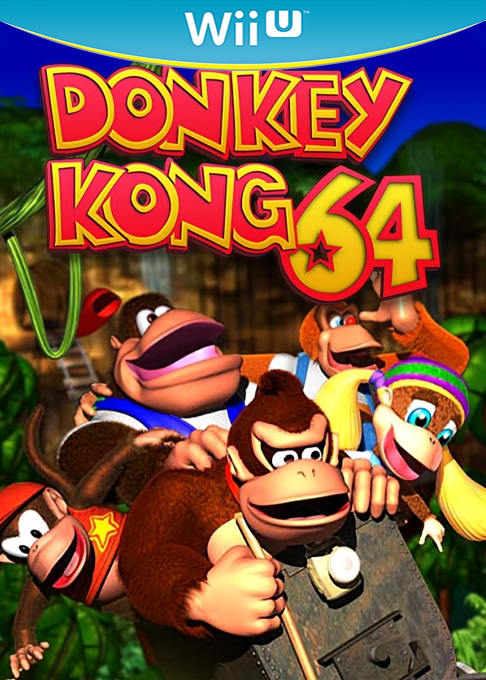Donkey Kong 64 box art