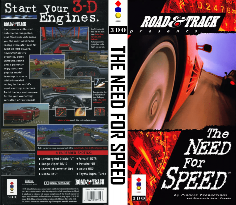 Road & Track Presents - OverDrivin' — box-texture (US)