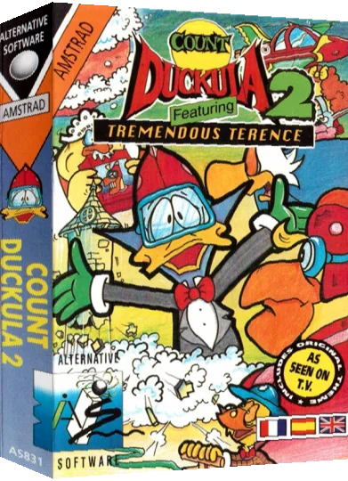 Count Duckula 2 Featuring Tremendous Terence — box-3D (EU)