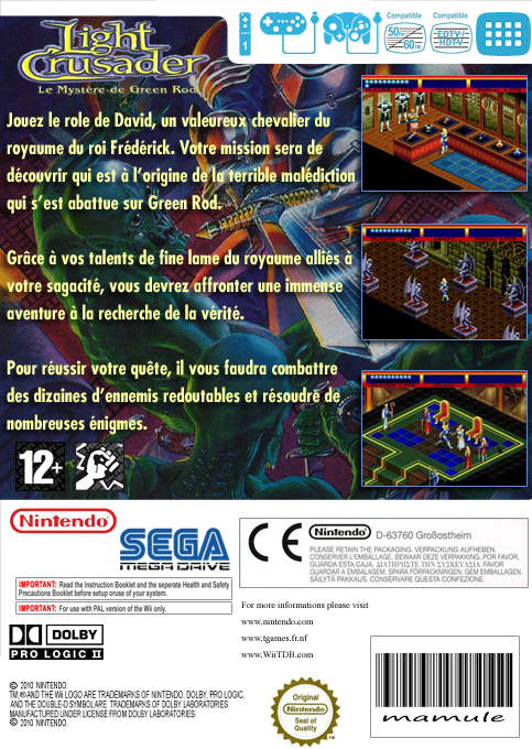 Light Crusader — box-2D-back (FR)