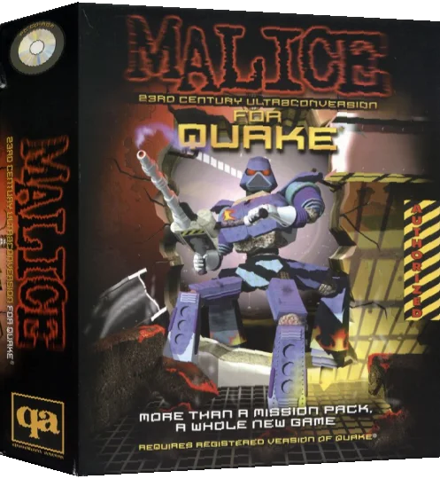Malice - 23rd Century Ultraconversion for Quake — box-3D (EU)