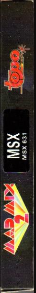 Mad Mix 2 - En El Castillo De Los Fantasmas — box-2D-side (SP)