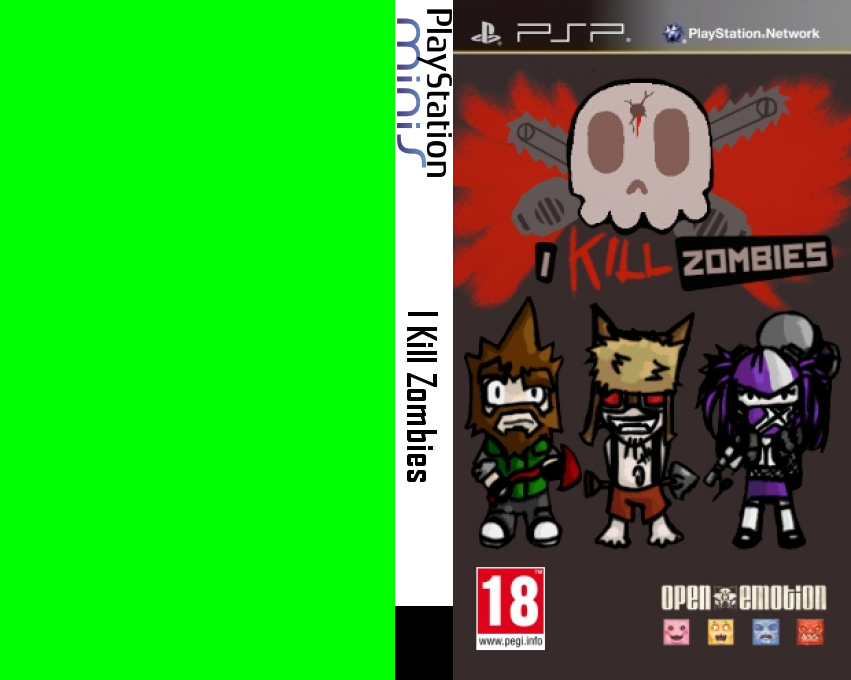 I Kill Zombies — box-texture (EU)
