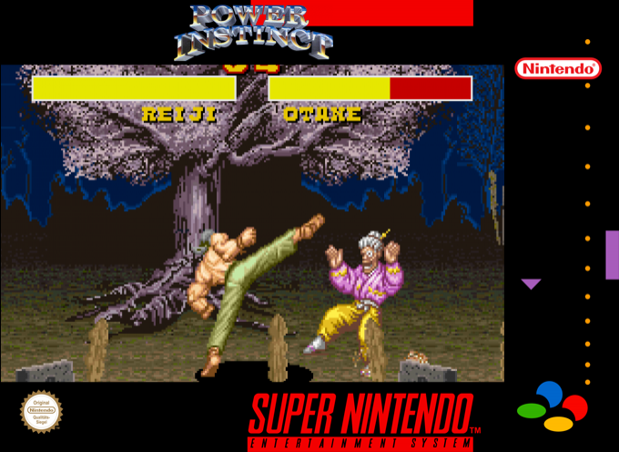 Power Instinct — box-2D (SS)