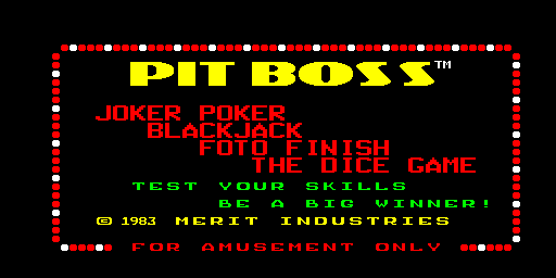 Pit Boss, The — sstitle (WOR)
