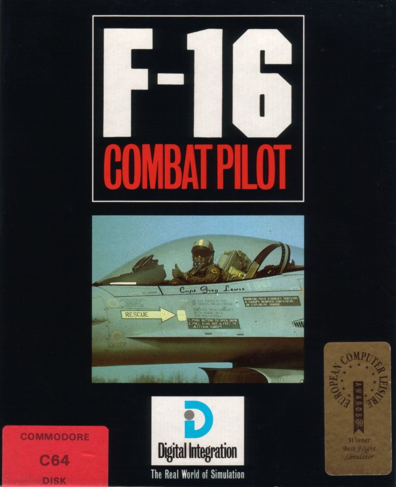 F-16 Combat Pilot box art