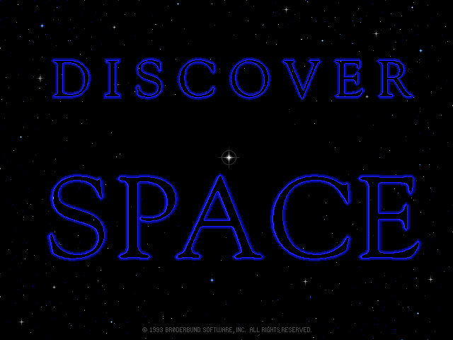 Discover Space — sstitle (WOR)
