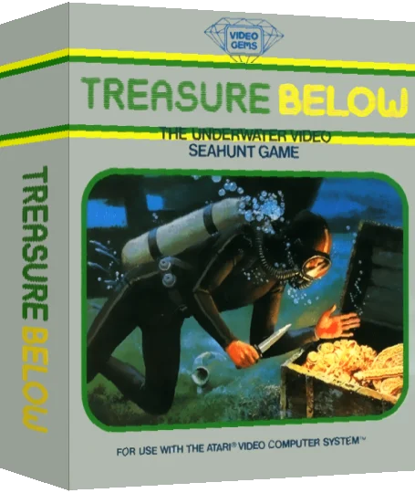 Treasure Below — box-3D (US)