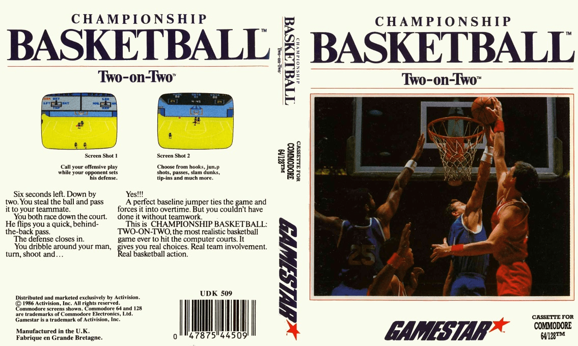 Gba Championship Basketball - Two-on-two — box-texture (EU)
