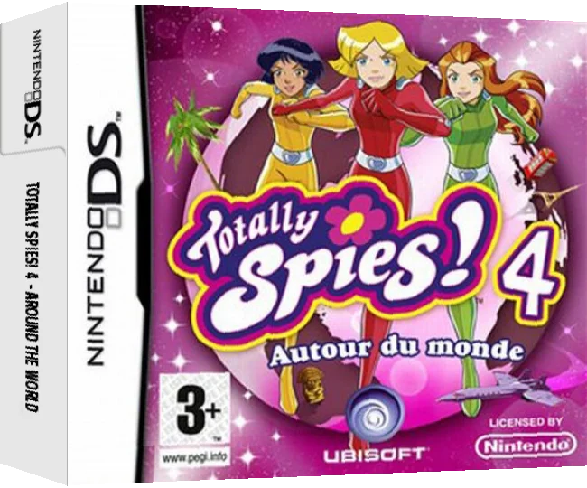 Totally Spies! 4 - Around the World — box-3D (EU)