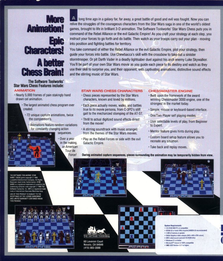 Star Wars Chess — box-2D-back (WOR)