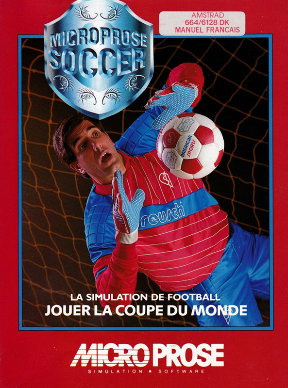 Microprose Soccer — box-2D (FR)