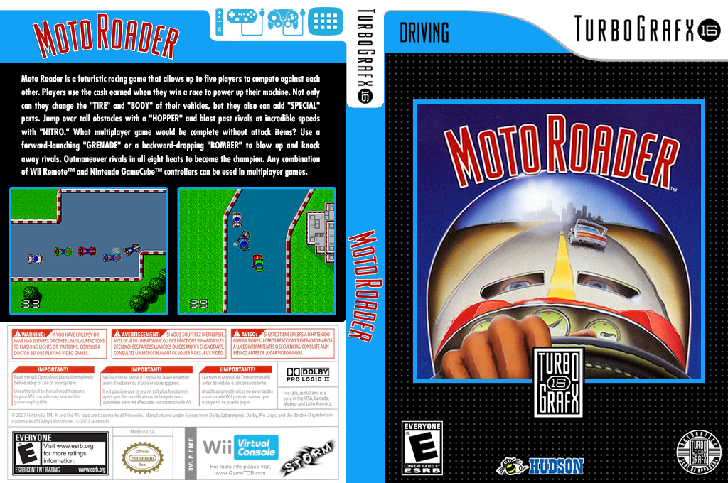 Moto Roader — box-texture (US)