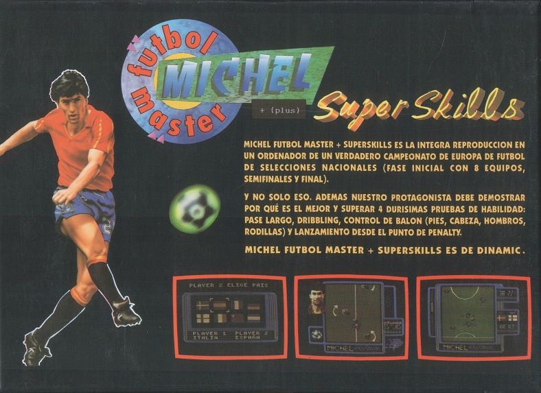 Michel Futbol Master + Super Skills — box-2D-back (ES)