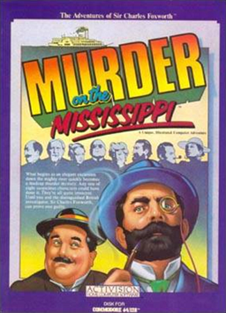 Murder On the Mississippi box art