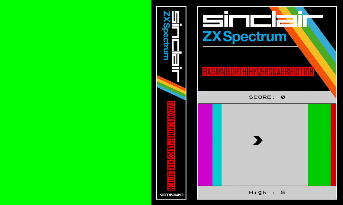 Back N Forth Hyperspace Edition — box-texture (SS)