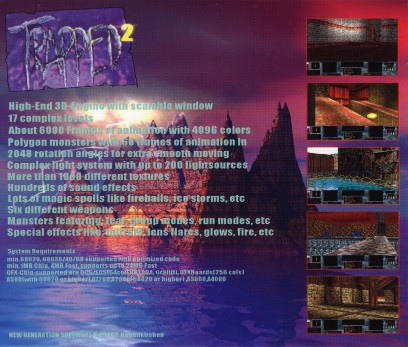 Trapped II — box-2D-back (EU)