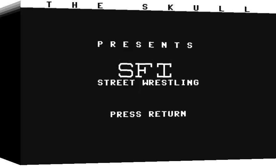 SFI Street Wrestling — box-3D (WOR)