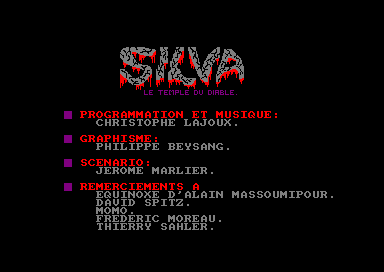 Silva - Le Temple Du Diable — sstitle (FR)
