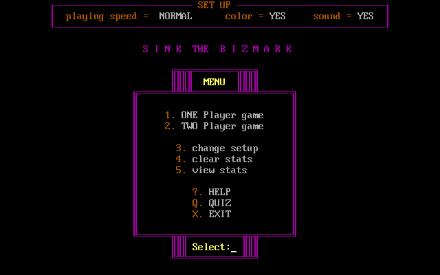 Sink The Bizmark — sstitle (WOR)