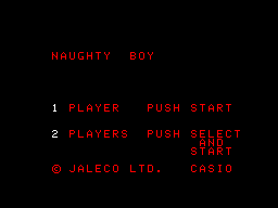 Naughty Boy — sstitle (JP)