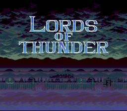 Lords of Thunder — sstitle (US)