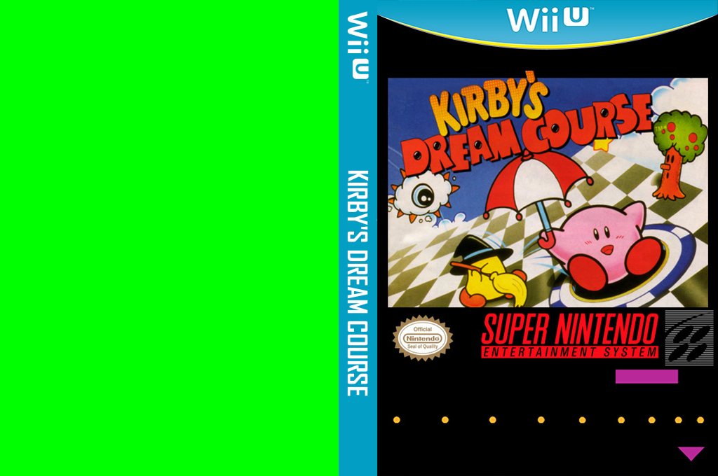 Kirby's Dream Course — box-texture (WOR)