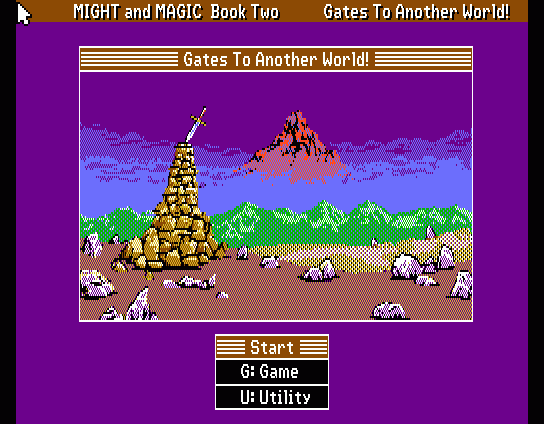 Might And Magic Book Two - Gates To Another World! — sstitle (JP)