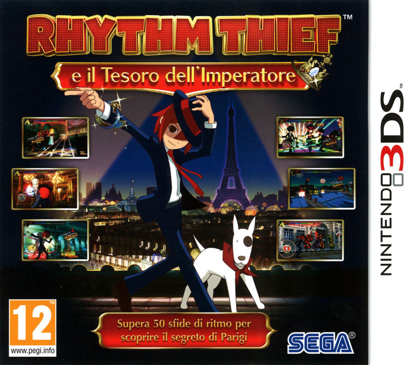 Rhythm Thief & the Emperor's Treasure — box-2D (IT)