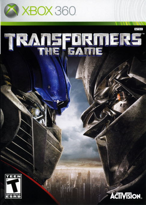 Transformers - The Game box art