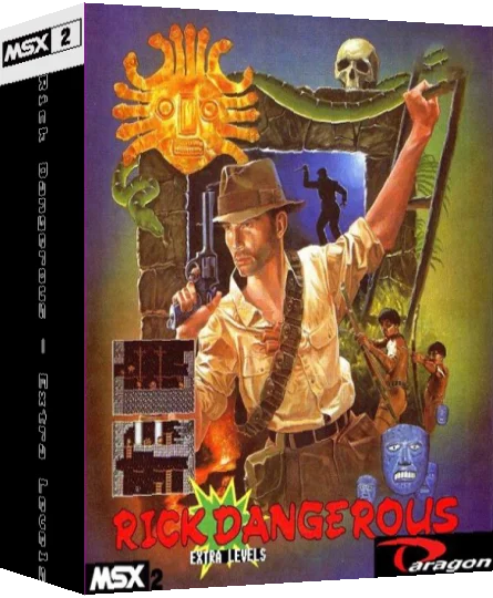Rick Dangerous - Extra Levels — box-3D (NL)